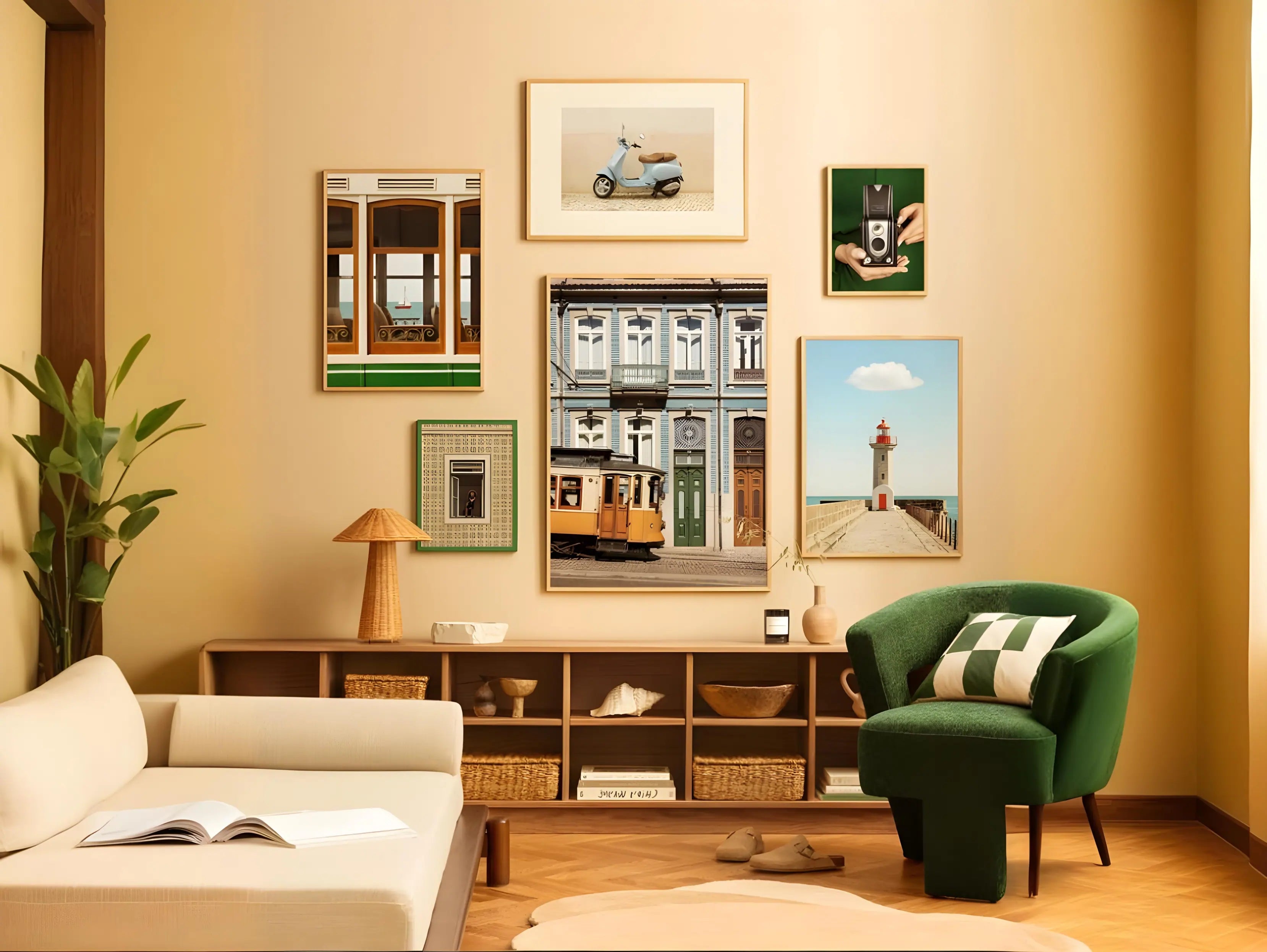 Kit 6 Quadros Viagem & Memórias | AD0002