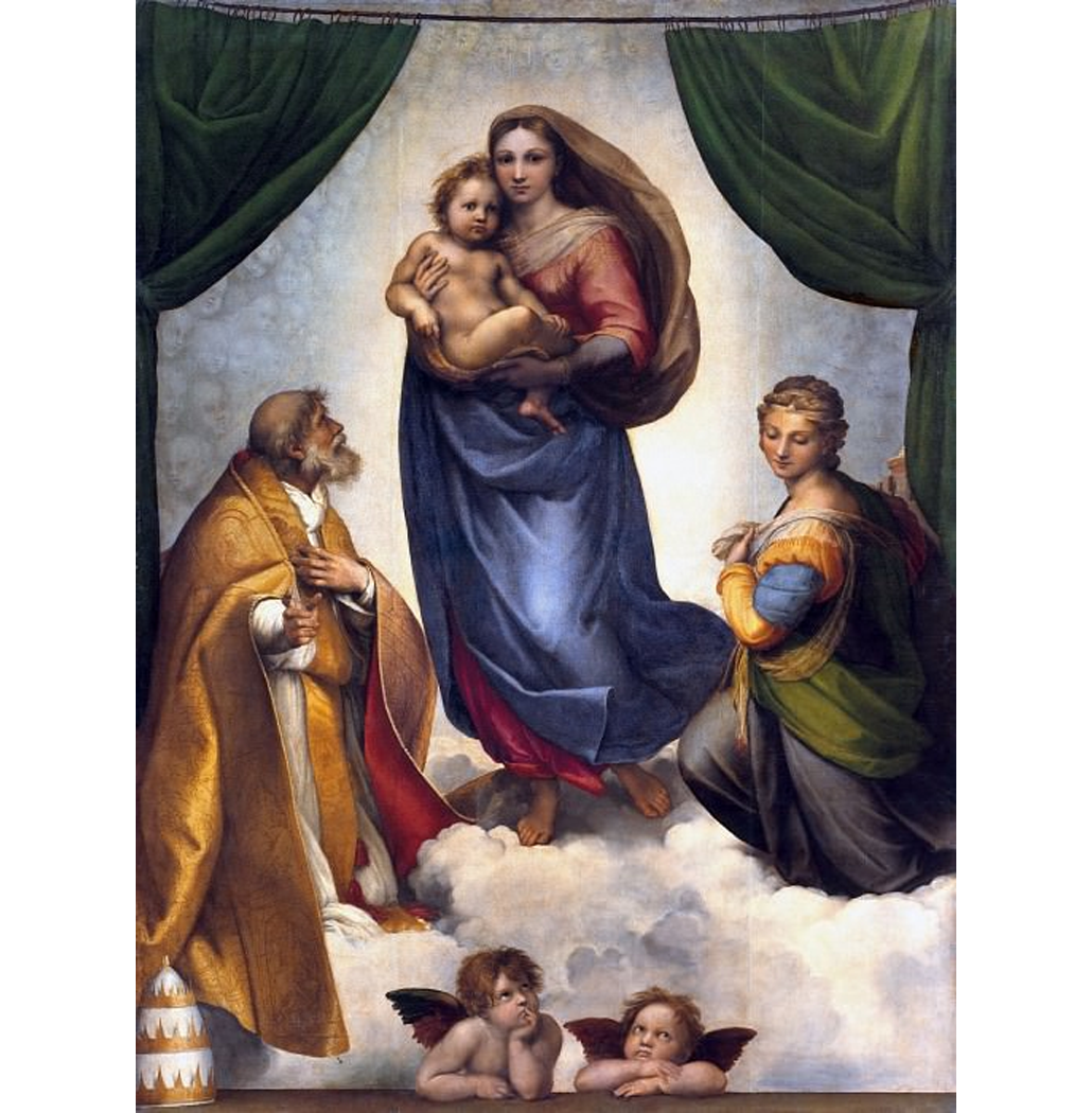 A Madona Sistina - Raphael