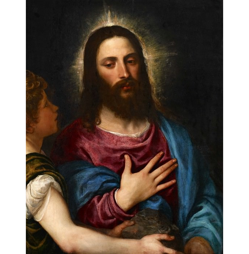 A Tentação de Cristo - Titian