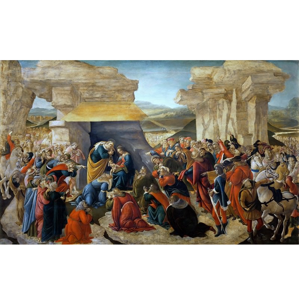 Adoração dos Magos - Alessandro Botticelli