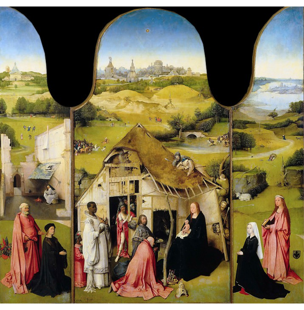Adoração dos Magos - Hieronymus Bosch