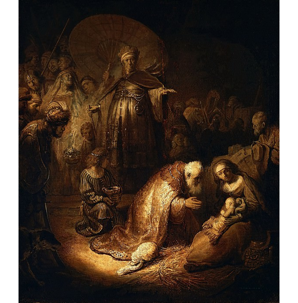 Adoração dos Magos - Rembrandt