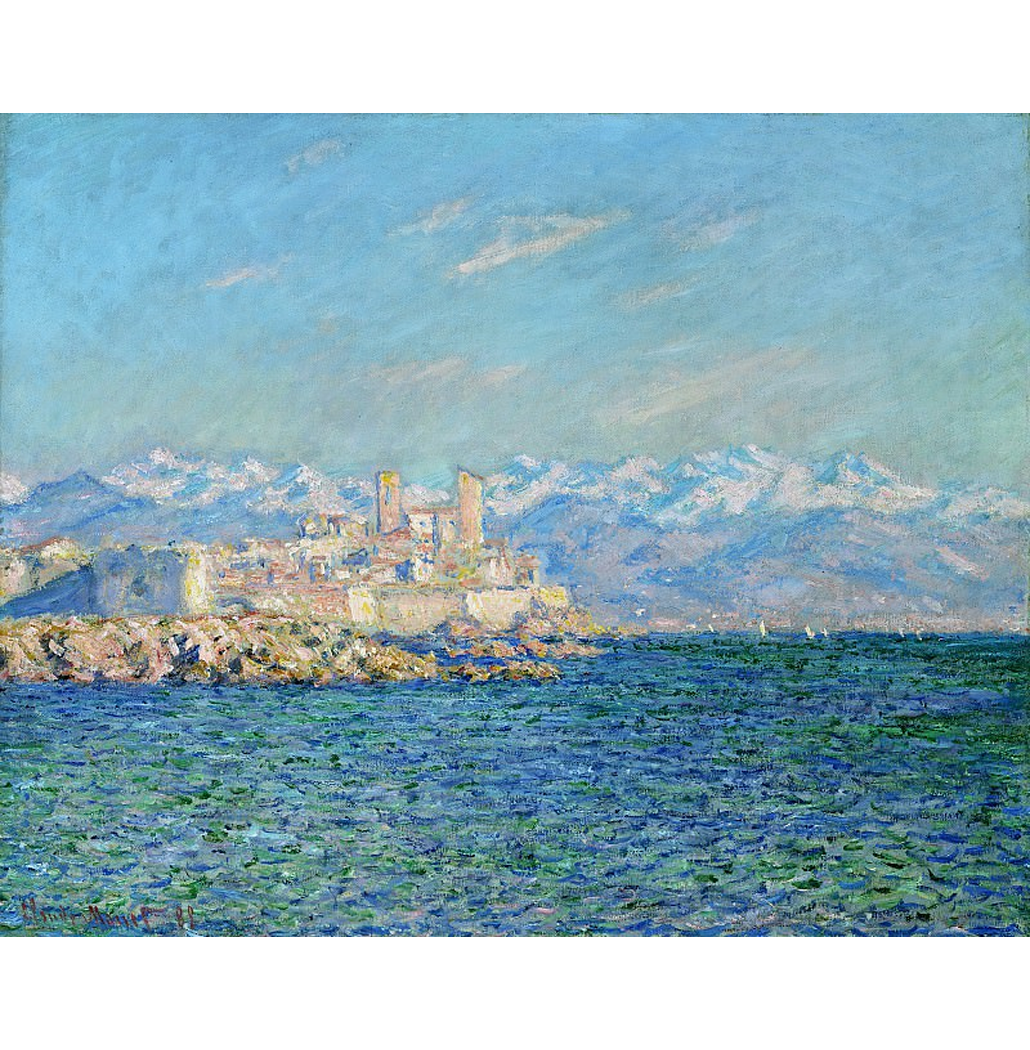 Antibes, Efeito da Tarde - Claude Oscar Monet
