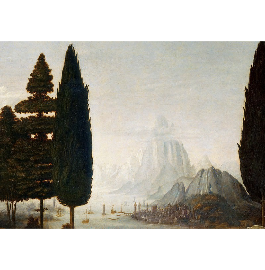 Anunciação - Leonardo da Vinci