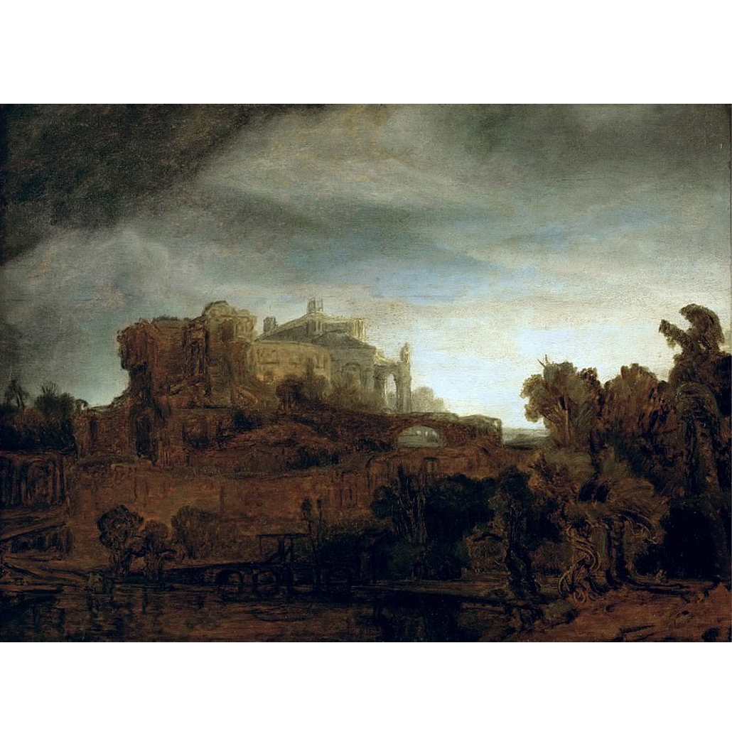 A Ponte de Pedra - Rembrandt