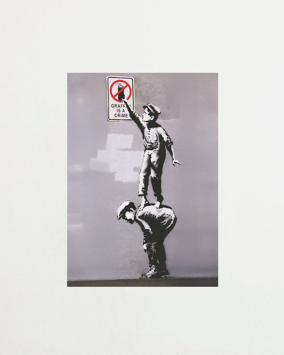 Poster Banksy – Graffiti is a Crime