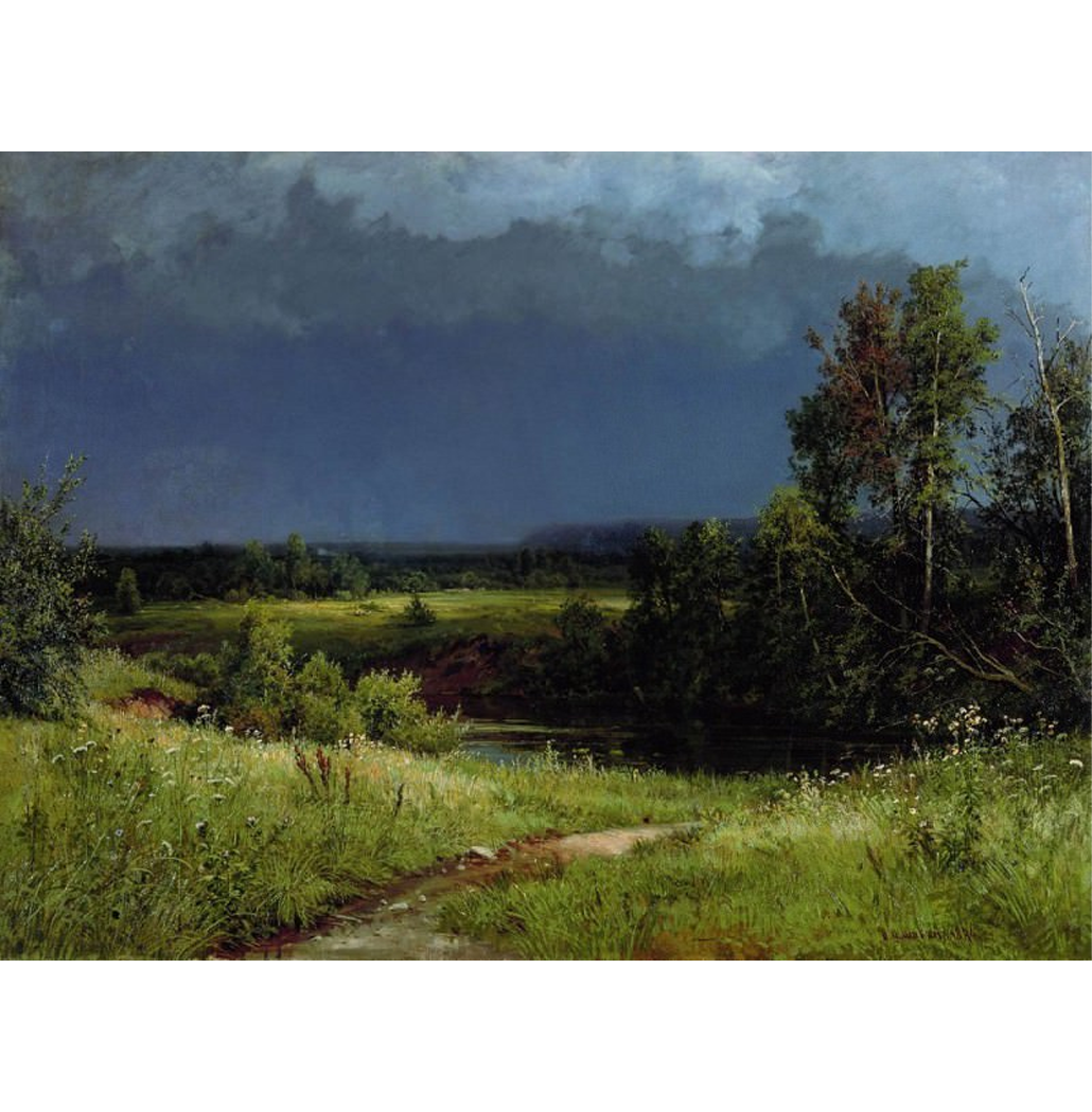 Antes da Tempestade (1884) - Ivan Shishkin