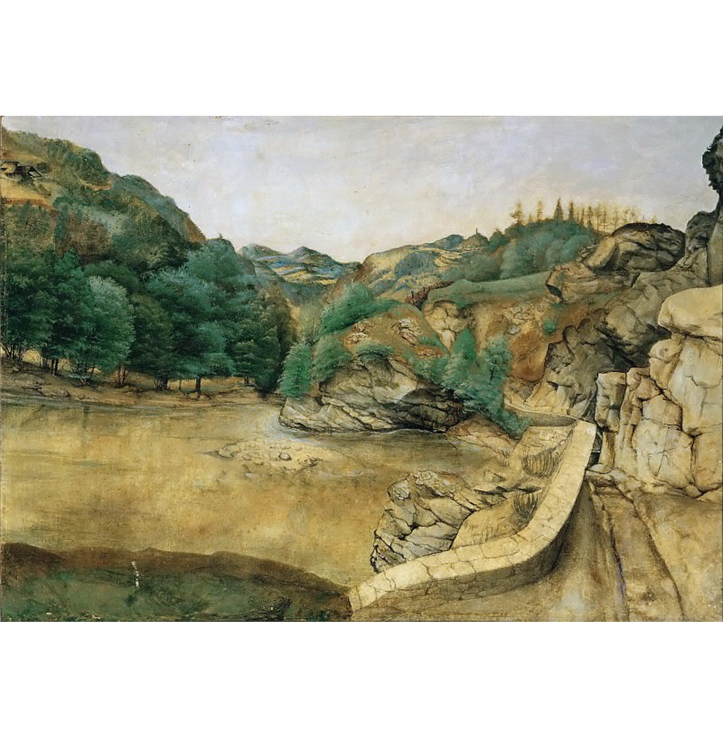 Caminho nos Alpes - Dürer