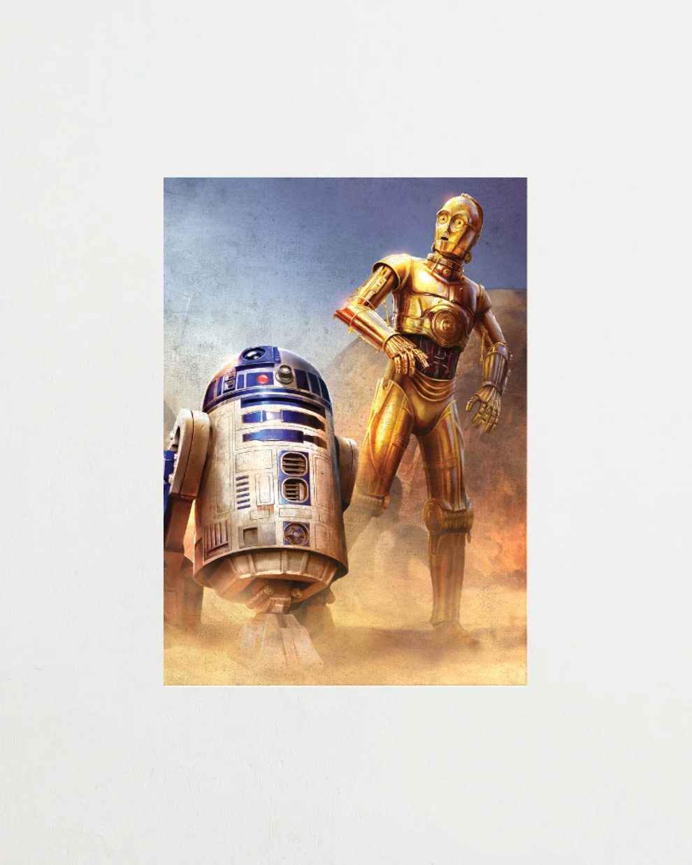 Poster Cinema Star Wars Droids