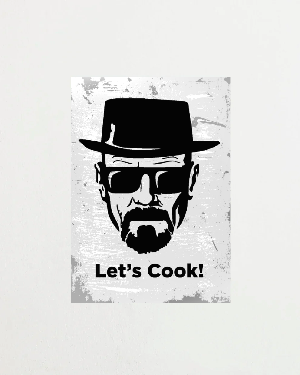 Poster Arte Heisenberg Breaking Bad