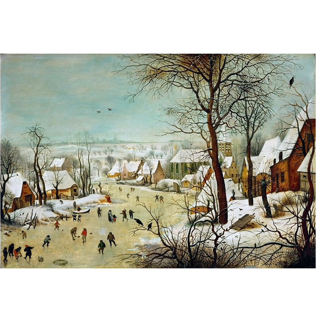 Paisagem de Inverno - Brueghels