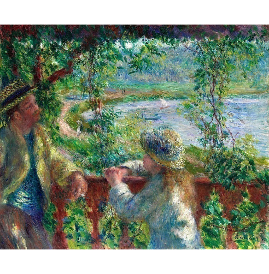 Perto do lago - Renoir