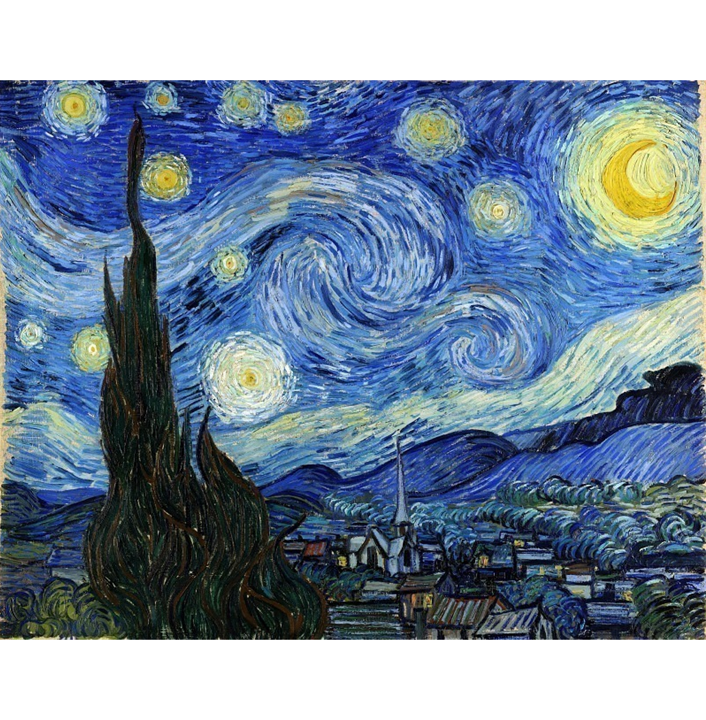 Noite Estrelada - Vincent van Gogh