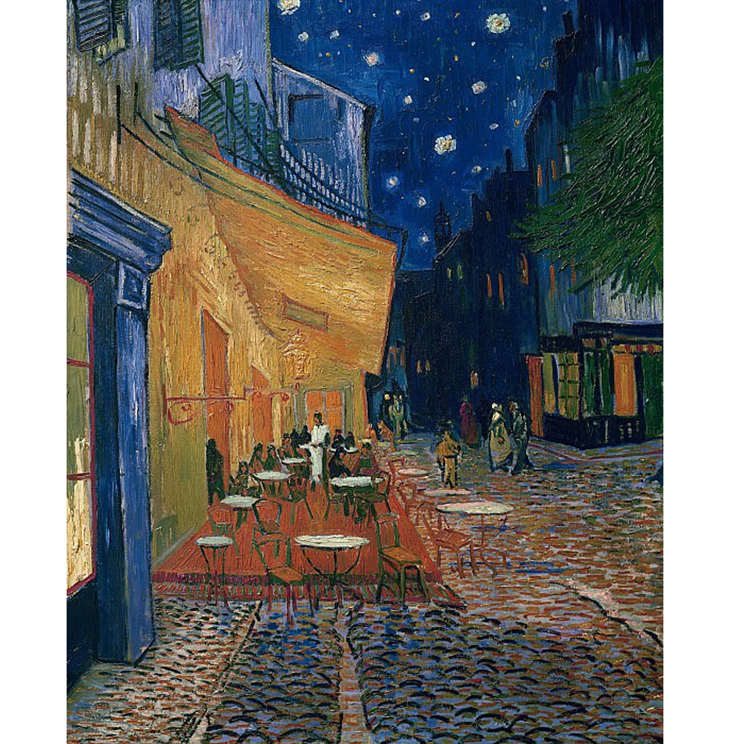 Terraço do café em Arles à noite - Vincent van Gogh