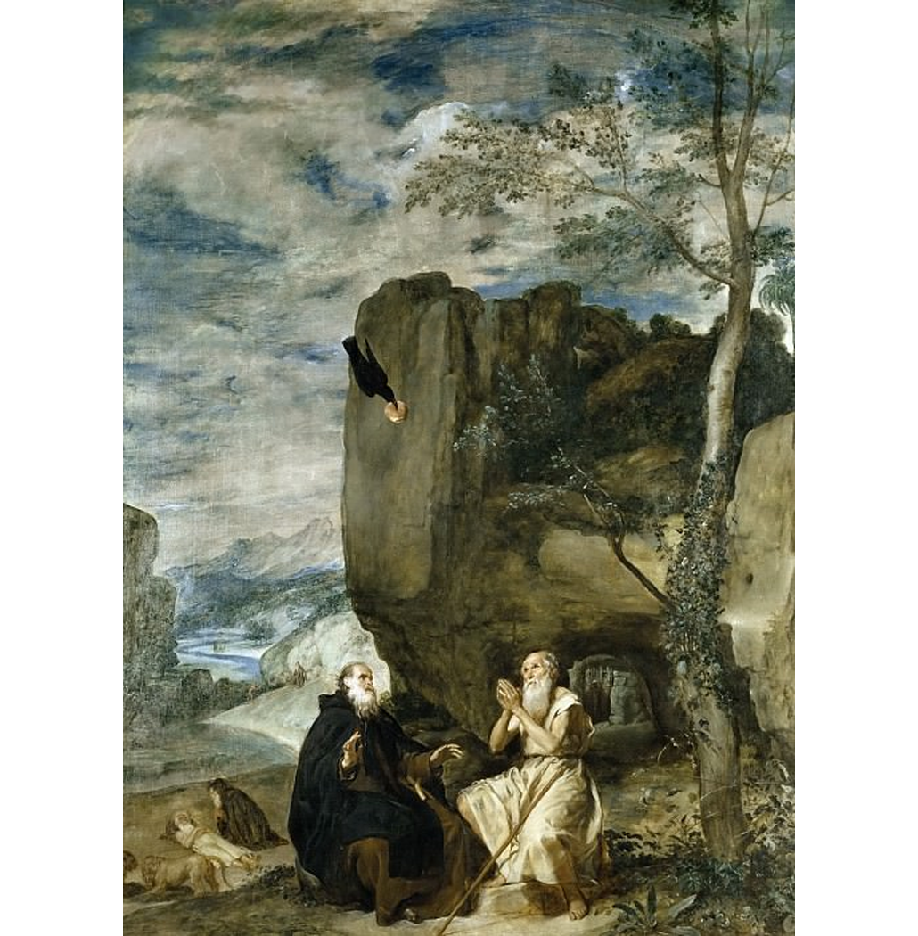 San Antonio Abad e San Pablo, Primeiro Ermitão - Velázquez