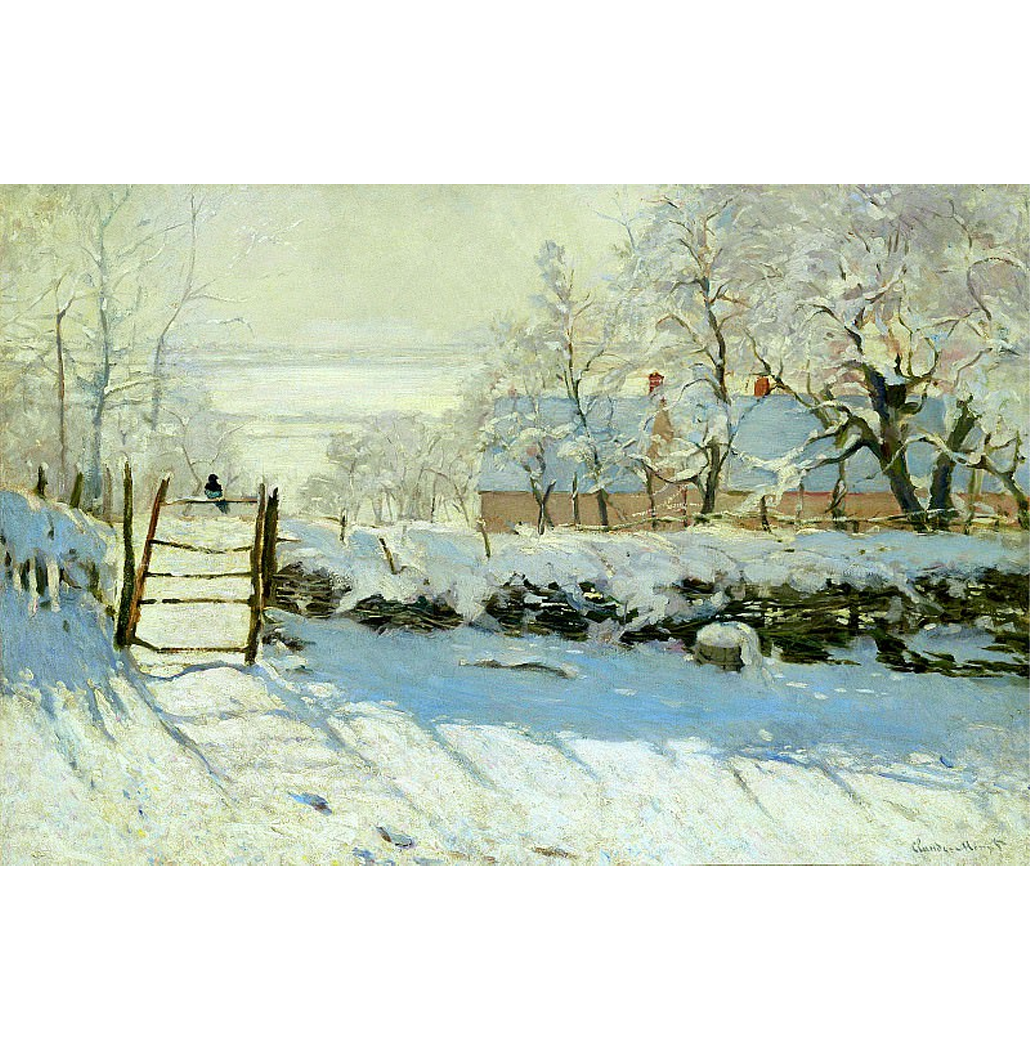 A Pega - Claude Oscar Monet