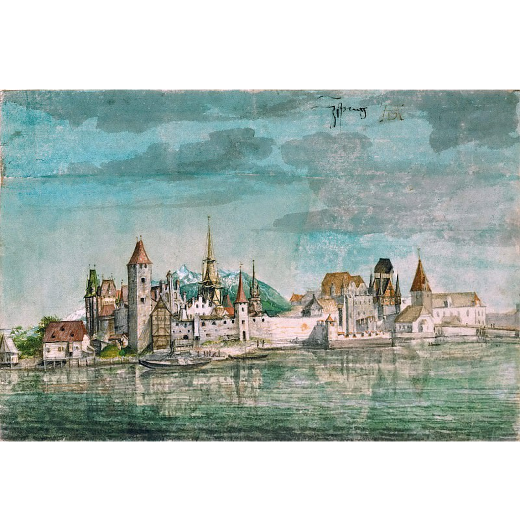Vista de Innsbruck - Dürer