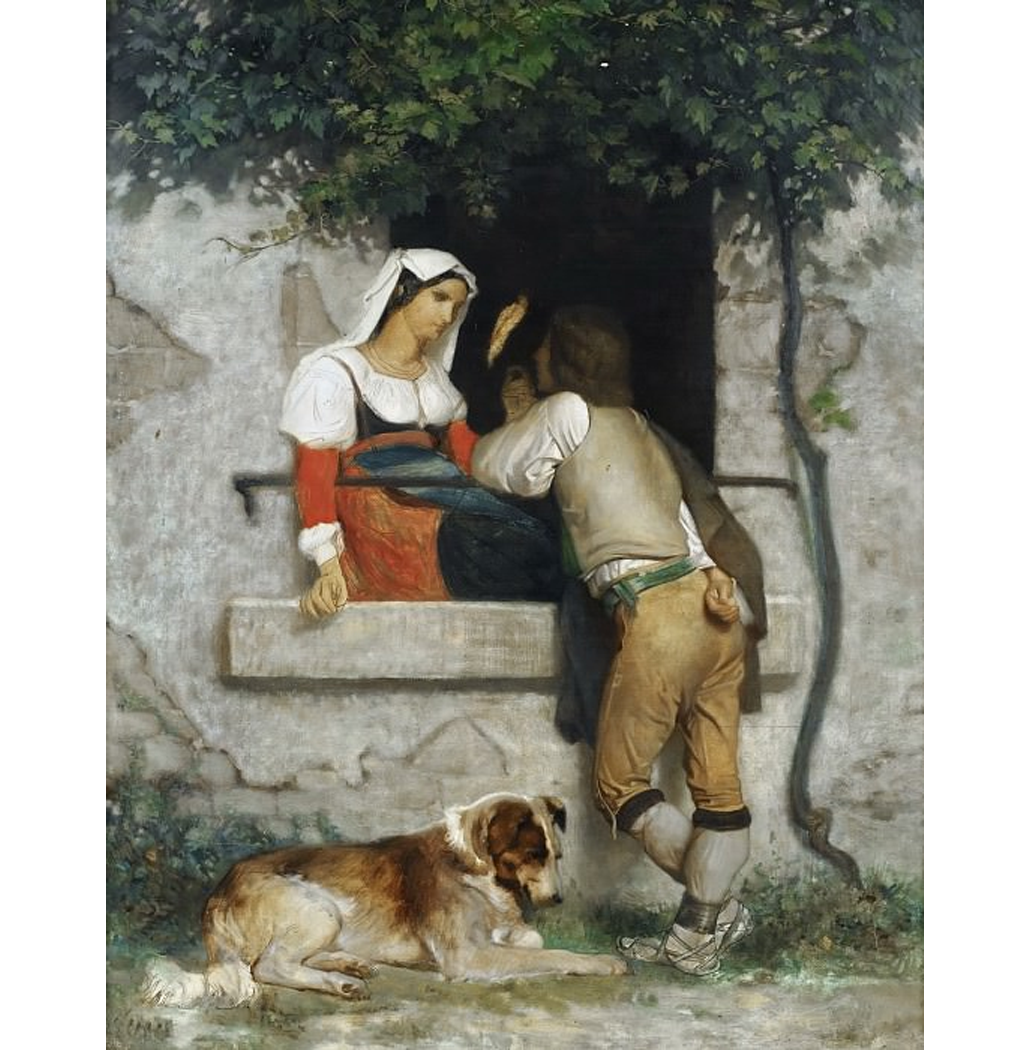 Amantes Italianos - Bouguereau