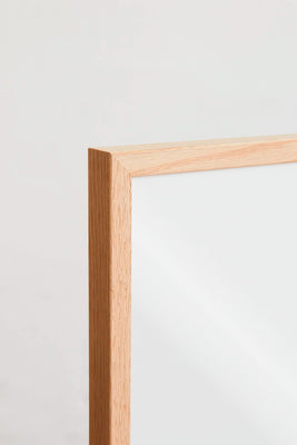 Brilho (Com vidro) / Madeira Natural